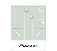 Pioneer SE-C7BT WHITE Bluetooth Hifi In-Ear Aluminium Headphones NFC /Brand New