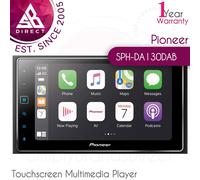 Pioneer SPH-DA130DAB 2-Din 6.2" Touchscreen Multimedia Car Stereo Player│BT│USB