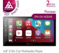 Pioneer SPH-DA160DAB 6.8" 2DIN Car Multimedia Stereo Player│CarPlay│Android│DAB+