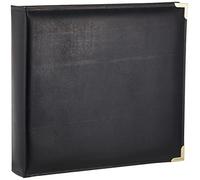 Pioneer TM-12OXFORDBLK Holds 12 Inch by 12 Inch 3-Ring Sewn Oxford Cover Memory Book Binder, Black