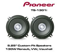 Pioneer TS-1301i - 13cm 5.25" Custom Fit Speakers 130W Renault, VW, Vauxhall