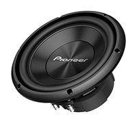 Pioneer TS-A100D4 A Series 10” 1300 W Max Power, Dual 4 Ohm Voice Coil, IMPP Cone, Rubber Surround - Component Subwoofer