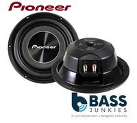 Pioneer TS-A2500LS4 - 10" Single 4 Ohm Shallow Car Subwoofer Bass Sub 1200W