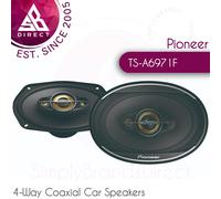 Pioneer TS-A6971F 6"x9" 4-Way Coaxial Car Speakers│600W Max Power│IMPP│4 Ω