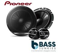 Pioneer TS-G170C 17 cm Component G Series 2 Way Speakers with Separate Tweeters