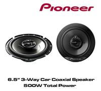 PIONEER TS-G1730F 17cm 6.5" 500W PAIR CAR SPEAKERS 3WAY Coaxial Co axial BN