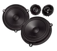 PIONEER TS-Q160C-FD 6.5" 2-Way Component Speaker for Ford & Mazda (350W Max., 50W RMS), Separate Tweeter