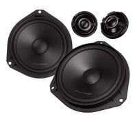 PIONEER TS-Q160C-FT 16.5 cm (6.5 Inch) 2-Way Component Speaker for Fiat & Alfa Romeo (350W Max., 50W RMS), Separate Tweeter