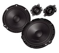 PIONEER TS-Q160C-PC 16.5 cm (6.5") 2-Way Component Speaker for Peugeot, Citroën, Opel & DS (350W Max., 50W RMS), Separate Tweeter