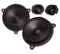 PIONEER TS-Q160C-RN 6.5" 2-Way Component Speaker for Renault Dacia Nissan Smart (350W Max., 50W RMS) Separate Tweeter