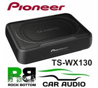 Pioneer TS-WX130EA 160 Watts Amplified Active Car Underseat Flat Sub Subwoofer