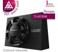 Pioneer TS-WX306B Pre-loaded Sealed Enclosure Subwoofer│1300W│4Ω│Black│InUK