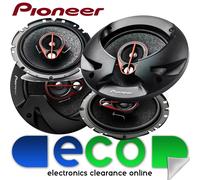 PIONEER Vauxhall Vectra C 1000 Watts Front Door & Rear Door Car Speaker Kit