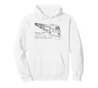 Pioneer Zephyr America’s First Diesel Streamline Train Pullover Hoodie