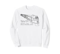 Pioneer Zephyr America’s First Diesel Streamline Train Sweatshirt