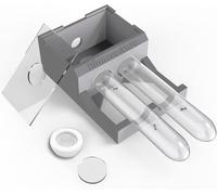 PioneerAnts Ant Nest with 2 Test Tubes - Transparent Ant Farm for Adults 3D Printed Test Tube Nest Ant Garden for Live Ants and Queen (tube C)