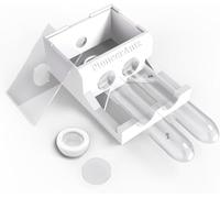 PioneerAnts Ant Nest with 2 Test Tubes - Transparent Ant Farm for Adults 3D Printed Test Tube Nest Ant Garden for Live Ants and Queen (tube B)