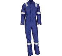 PIONER ROYAL BLUE LADIES FLAME FIRE RETARDANT FIREMASTER BOILERSUIT COVERALL (14)