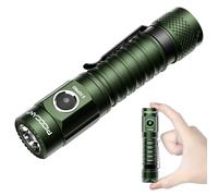 PIOOCAN Super Bright 2500 Lumens Rechargeable Torch, Small Tactical Magnetic Torch 5 Modes IPX8 Waterproof for Home Power Cuts Outdoor Adventures