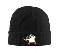PIORUJK 2025 Be Gay Do Goose Warm Knitted Cap Fashion Bonnet Hat Autumn Winter Outdoor Beanies Hats for Men Women Adult