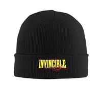PIORUJK Anime Invincible Blood Logo Knit Hat Beanies Winter Hat Warm Acrylic Hip-hop Cap Men Women Gifts,