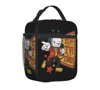 PIORUJK Tenna Deltarune It's TV Time Insulated Lunch Bag for Outdoor Food Container Portable Thermal Cooler Lunch Boxes