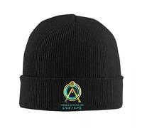 PIORUJK There's No Place Like Earth Stargate Knitted Hats Fashion Beanie Anime Men Women Headwear Caps