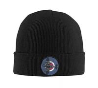 PIORUJK Vintage Fighter Plane Supermarine Spitfire Knitted Hat Beanies Winter Hat Warm WW2 War Pilot Aircraft Airplane Cap Men