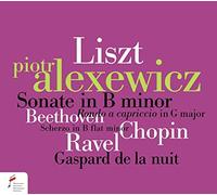 PIOTR ALEXEWICZ - LISZT BEETHOVEN CHOPIN RAVEL - CD - K4z