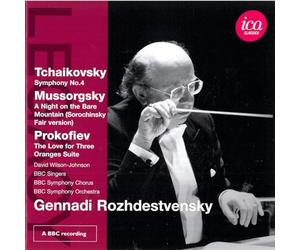 Piotr Ilyitch Tchaïkovski - Modeste Moussorgski - Serge Prokofiev Gennady Rozhdestvensky