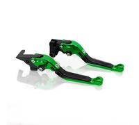 PIOYERG Compatible Folding Brake Clutch Levers for Yama&ha YZF 1000R Thundercat 1996 1997 1998 1999 2000 2001 2002 2003 Handlebar Lever Accessories(Green)