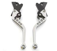 PIOYERG Compatible for Aprilia RSV Mille/R RSV1000 1999-2003 Motorcycle Long Brake Clutch Levers Adjustable CNC Aluminum Short Clutch Brake Levers(A7)