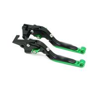 PIOYERG Compatible for Honda CB300R CB 300R 2014 2015 2016 2017 2018 Motorcycle Clutch Brake Lever Extendable Adjustable Foldable Levers CNC Aluminum(Green)