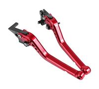 PIOYERG Compatible for Honda Rebel CMX250 1996-2011 Motorcycle Long Brake Clutch Levers Adjustable CNC Aluminum Short Clutch Brake Levers(B6)
