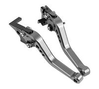 PIOYERG Compatible for Honda Rebel CMX250C 2003-2011 Motorcycle Long Brake Clutch Levers Adjustable CNC Aluminum Short Clutch Brake Levers(A4)