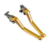 PIOYERG Compatible for Kawasaki Ninja H2 H2R 2015-2016 2017 Motorcycle Long Brake Clutch Levers Adjustable CNC Aluminum Short Clutch Brake Levers(B3)