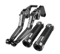 PIOYERG Compatible for Yama&ha XMAX300 X MAX X-MAX 300 2018 2019 2020 2021 2022 2023 Motorcycle Adjustable Brake Clutch Levers Handlebar Handle Grips(G)