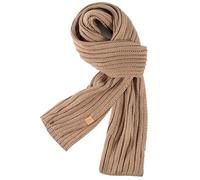 PIOZAED Women's Warm Ribbed Knit Scarf, Soft Feel Long Thick Neck Warmer Winter Scarf In Cold Weather
