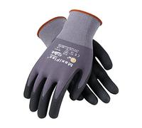 PIP 34-874/L Maxi Flex Ultimate 34874 Foam Nitrile Palm Coated Gloves, X-Large, Gray, Large (Pack of 12)