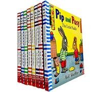 Pip and Posy Collection 8 Books Set by Axel Scheffler (The Super Scooter, The Little Puddle, The Scary Monster, The Big Balloon, The Snowy Day, The Bedtime Frog, The New Friend, The Christmas Tree)