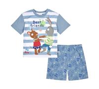 PIP AND POSY Pip & Posy Boys Pyjamas Short Pjs Set, Ages 12 Months to 6 Years, Official Merchandise