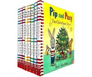 Pip and Posy Series 8 Books Collection Set by Axel Scheffler