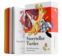 Pip Decks Storyteller Tactics Card Deck, Business Tool to Improve Your Influence and Persuasion in Workshops, Sales Pitches, Presentations and More, 54 Cards in a Case