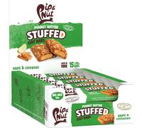 Pip & Nut - Apple & Cinnamon Peanut Butter Stuffed Oat Bar - 15 x 48g