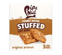 Pip & Nut Peanut Butter Stuffed Original Oat Bars 8 x (3 x 48g)