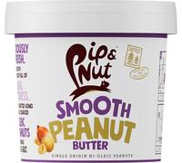 Pip & Nut - Smooth Peanut Butter (1kg) | Natural Nut Butter, No Palm Oil, No Added Sugar, Hi-Oleic Peanuts, High in Unsaturated Fats, Gluten Free, Vegan, Dairy Free