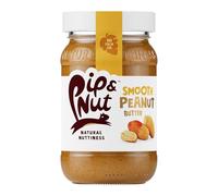 Pip & Nut - Smooth Peanut Butter (6 x 300g) | Natural Nut Butter, No Palm Oil, No Added Sugar, Hi-Oleic Peanuts, High in Unsaturated Fats, Gluten Free, Vegan, Dairy Free