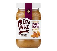 Pip & Nut - Ultimate Extra Crunchy Dark Roast Peanut Butter (6 x 300g) | Natural Nut Butter, No Palm Oil, No Added Sugar, Hi-Oleic Peanuts, High in Unsaturated Fats, Gluten Free, Vegan, Dairy Free