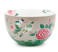 Pip Studio 26-51003126 Blushing Birds Bowl Khaki 23 cm (Pack of 1)