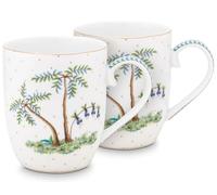 Pip Studio Jolie Dots Gold Mug with Handle Small Set 2